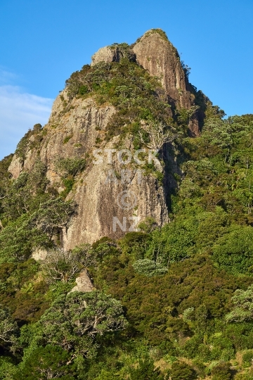 Closeup of Mount Aubrey 