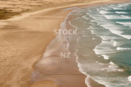 Te Werahi Beach waves - Far North NZ