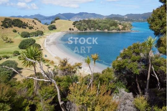 New Zealand landscapes - Urupukapuka Bay - Bay of Islands