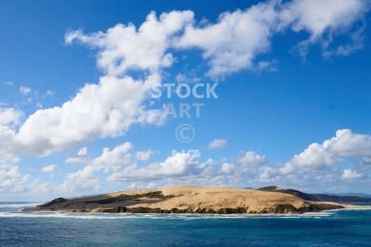 Hokianga sand dunes - Northland stock photos