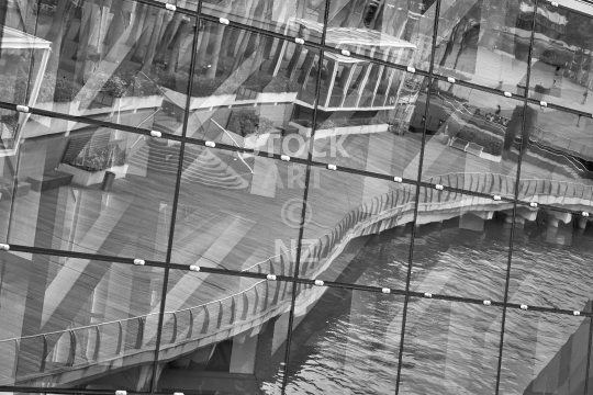 Abstract photo of Marina Bay Singapore