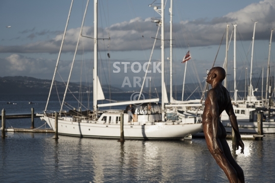 Art on the Wellington waterfront walk