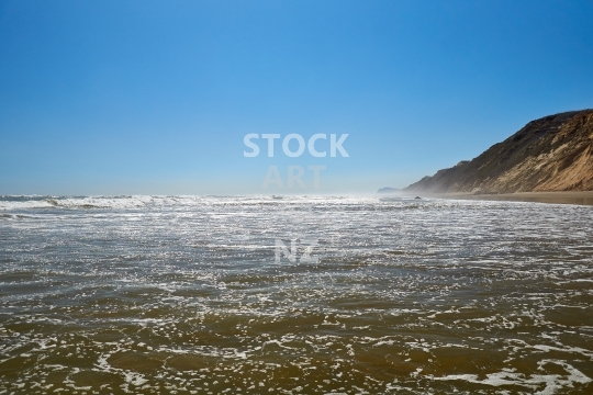 Baylys Beach water landscape - Northland, NZ