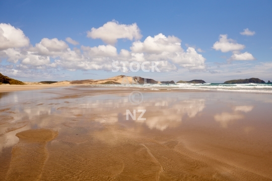 Beach in the Far North of Northland NZ