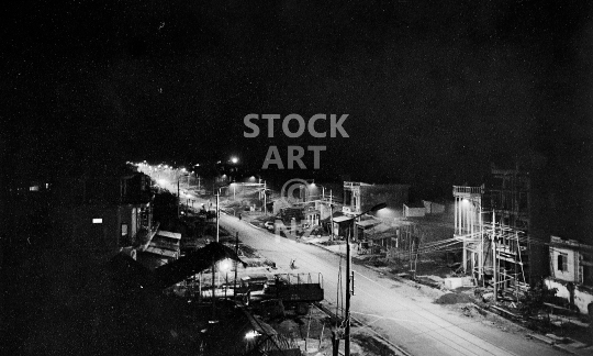 Dien Bien Phu at night - Vietnam