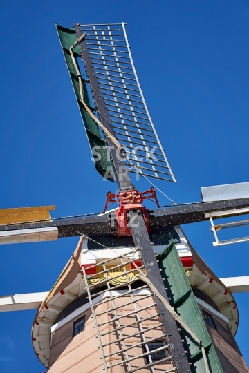 Foxton windmill from below - Manawatu, NZ