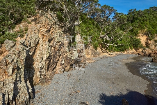 Hidden beach at Whangaumu Bay, Tutukaka Coast, Whangarei, NZ