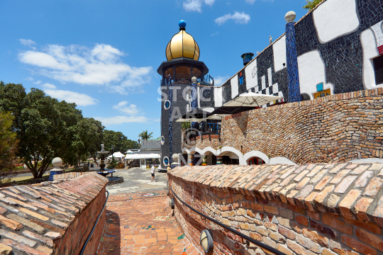 Hundertwasser Art Museum in New Zealand