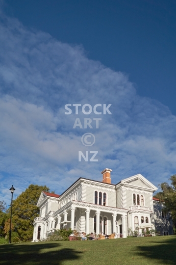 Melrose House and gardens in Nelson