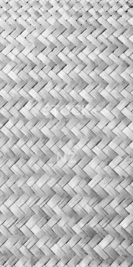 Mobile wallpaper: Black and white dense flax weaving background - New Zealand themed phone wallpaper picture, screen size ratio 18:9 (or fitting anything between 16:9 - 20:9)