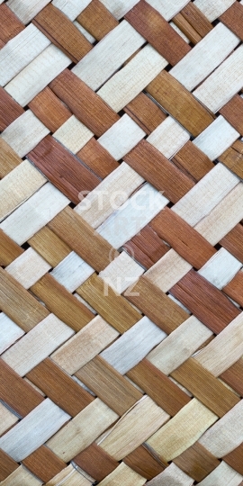 Mobile wallpaper: Flax weaving closeup with mumu pattern