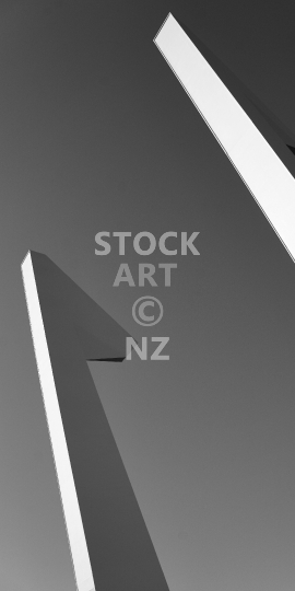Mobile wallpaper: Modern Whangarei bascule bridge design - Kiwi themed black & white phone background picture, screen size ratio 18:9 (or fitting anything between 16:9 - 20:9)