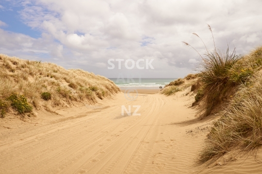 Ninety Mile Beach access - Northland, New Zealand 
