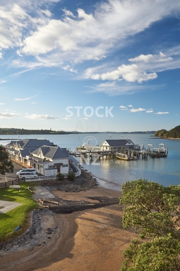 Paihia wharf at sunset - Bay of Islands