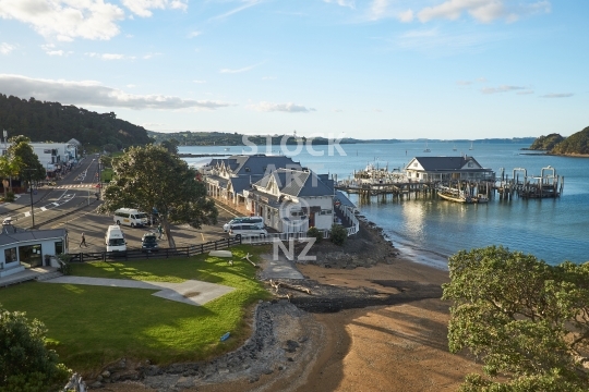 Paihia wharf at sunset