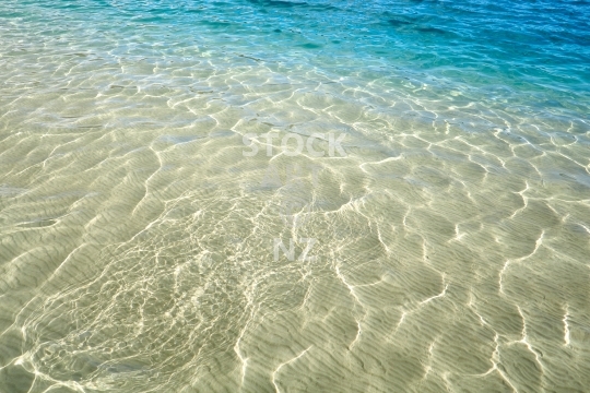 Pure Kai Iwi lake water surface - Northland, New Zealand