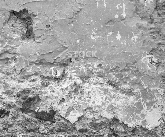 Splashback photo: Crumbling old house wall