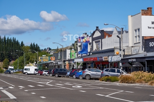 Taihape shops - Manawatu, NZ - Great rest stop along State Highway 1 that runs the length of New Zealand
