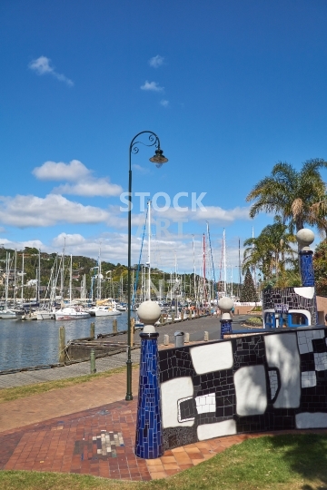 Te Kakano Hundertwasser building in Whangarei