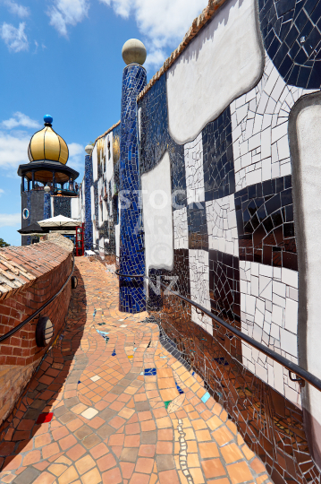 The Hundertwasser Art Museum in New Zealand