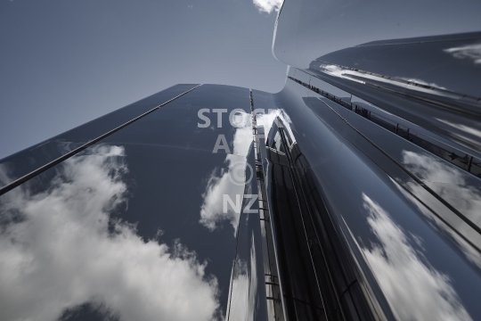 The modern Len Lye Centre building - New Plymouth, New Zealand