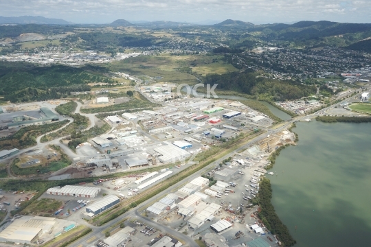 Whangarei Port industrial area