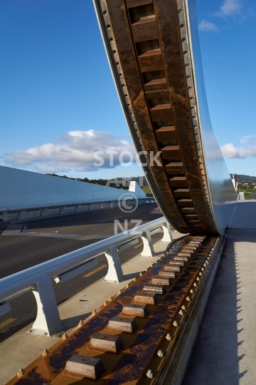 Whangarei’s Te Matau A Pohe bascule bridge - Northland, NZ